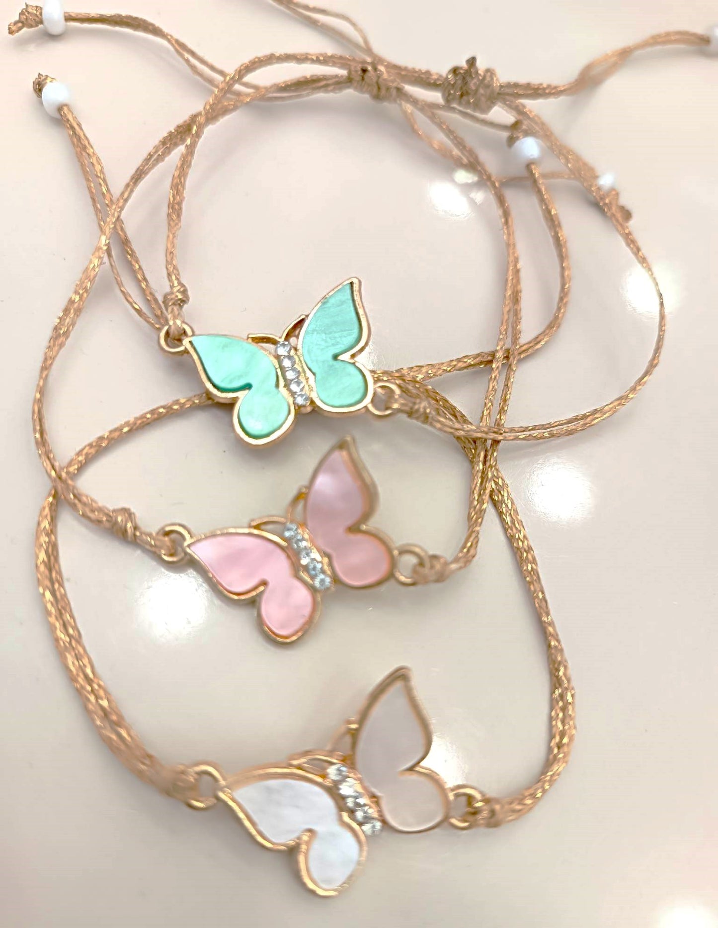 Bracelet with butterfly