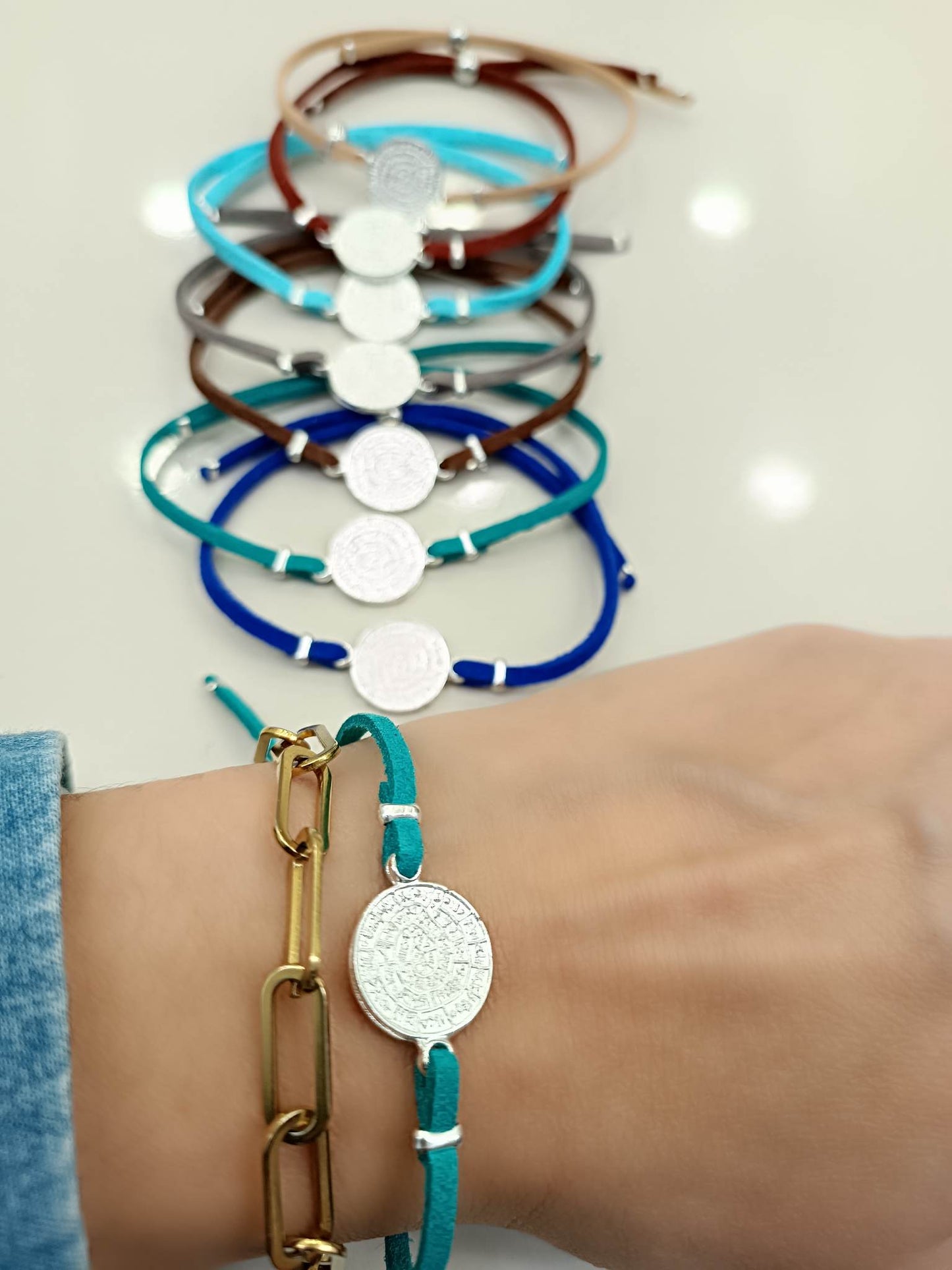 Bracelet with the Phaistos Disc