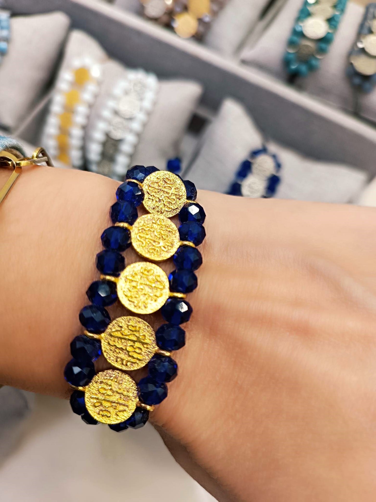 Bracelet with coins