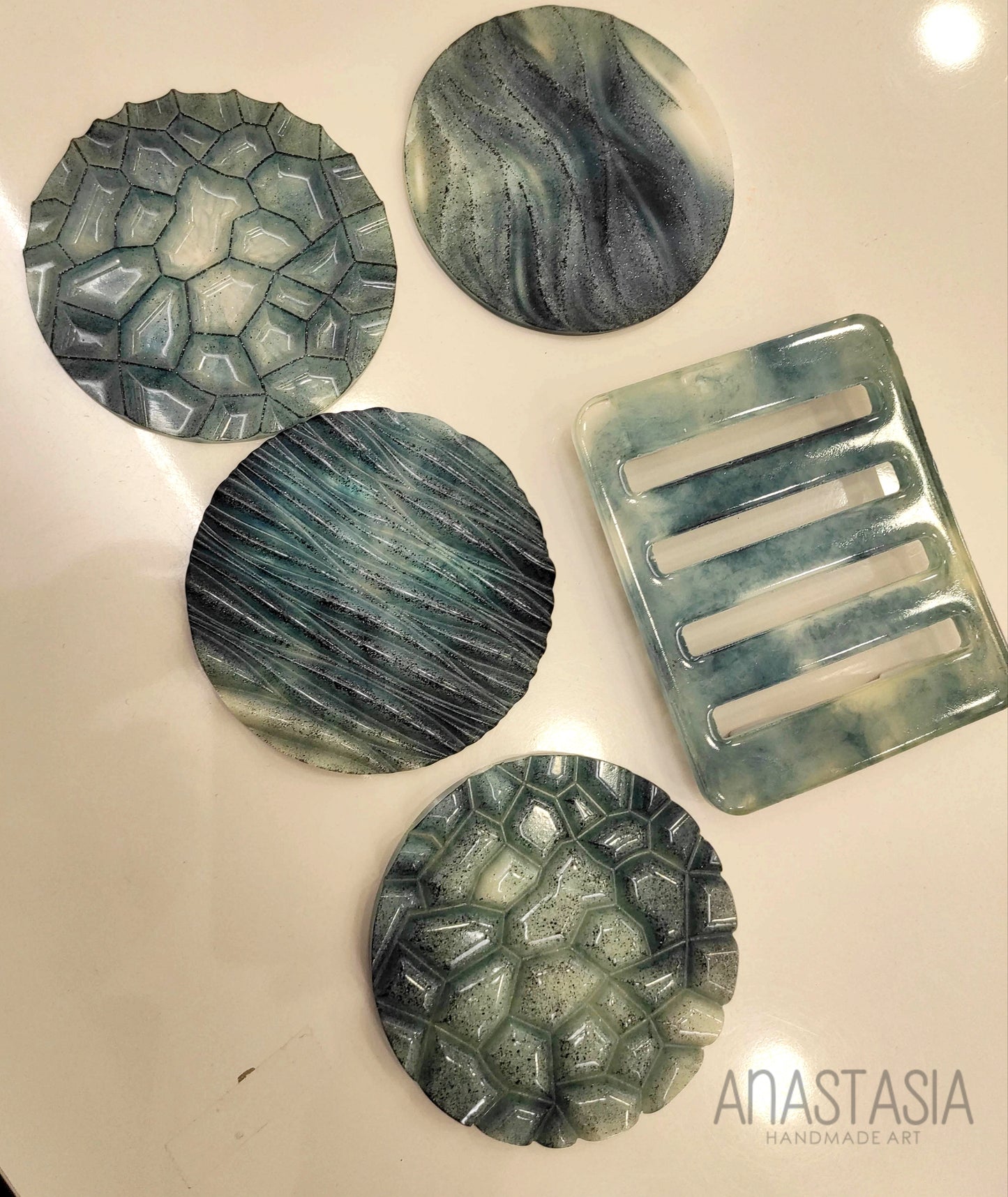 epoxy resin coasters