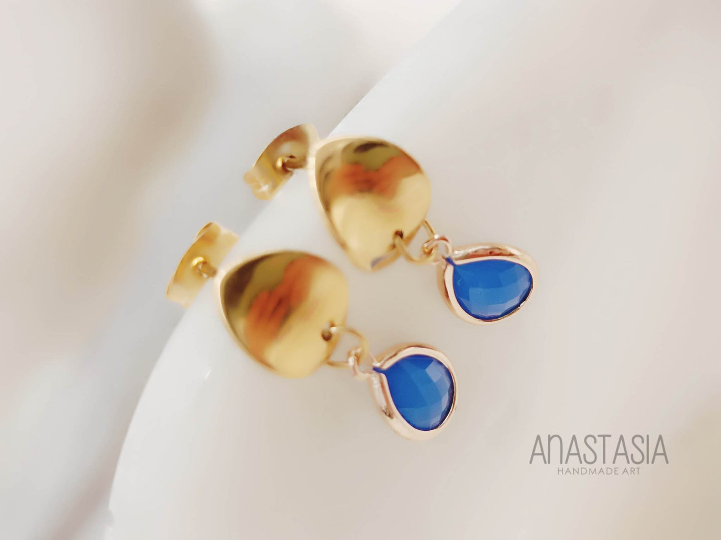 Stainless steel Earring with crystal
