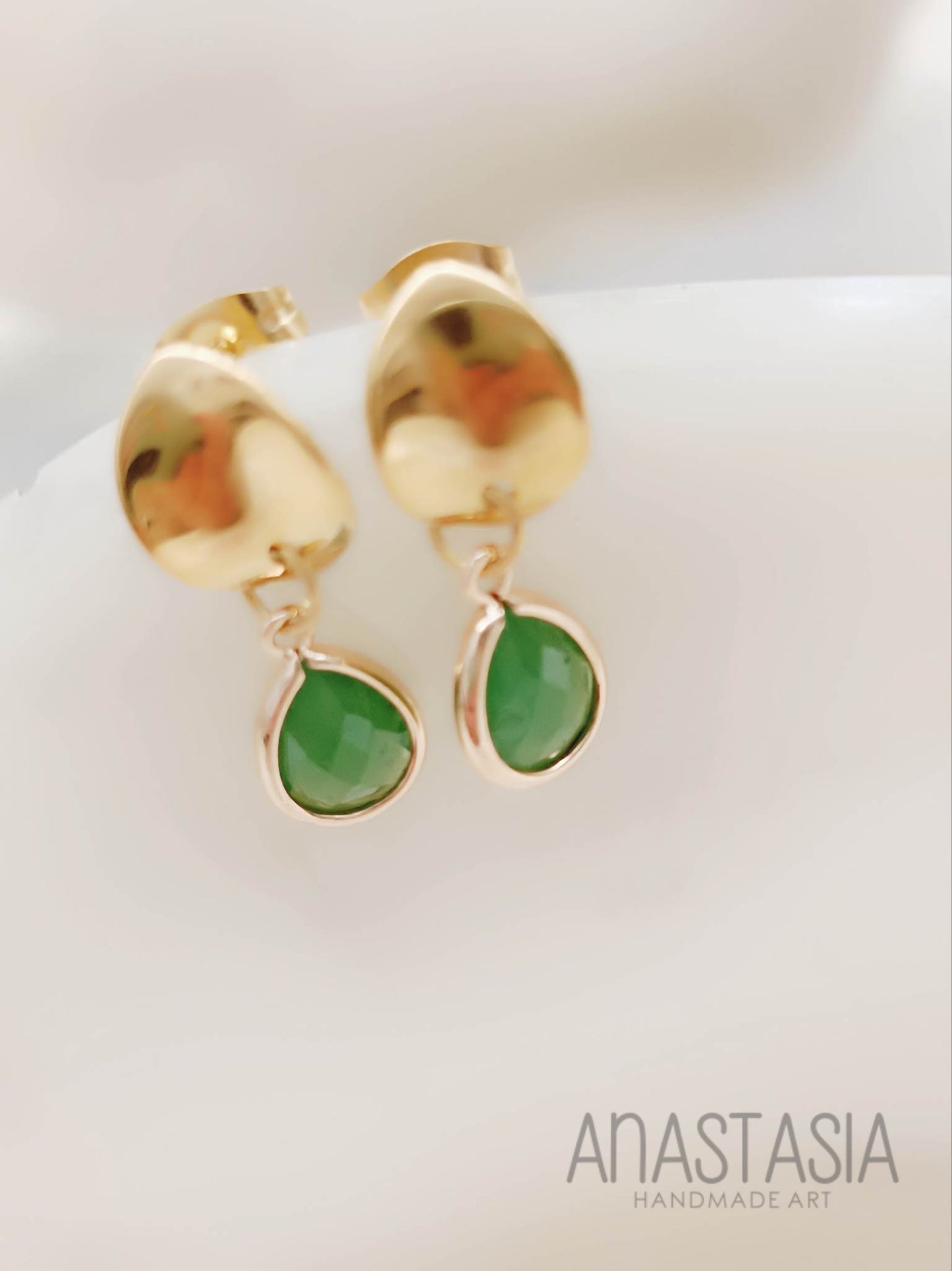 Stainless steel Earring with crystal