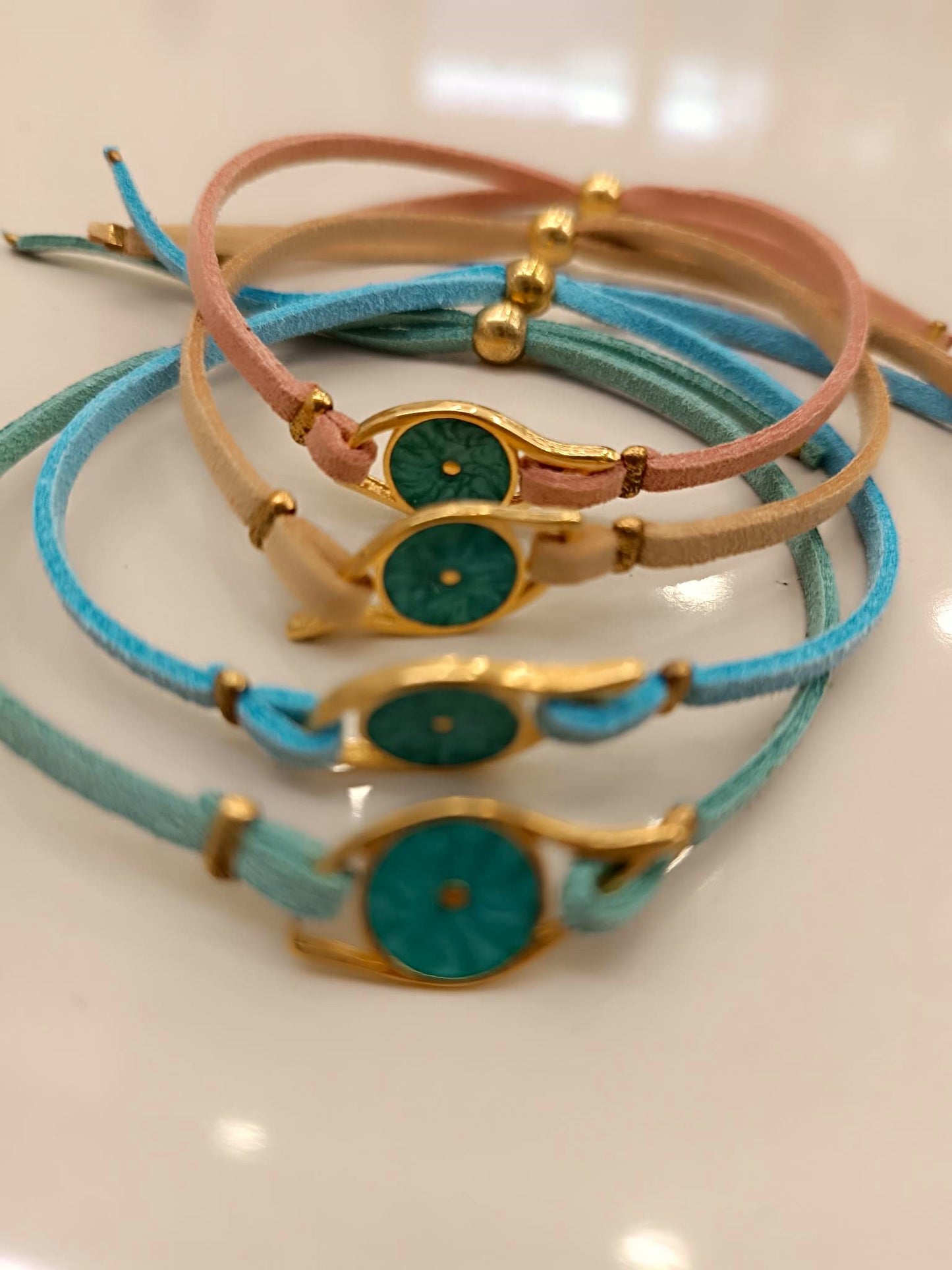 Bracelet - turquoise evil eye